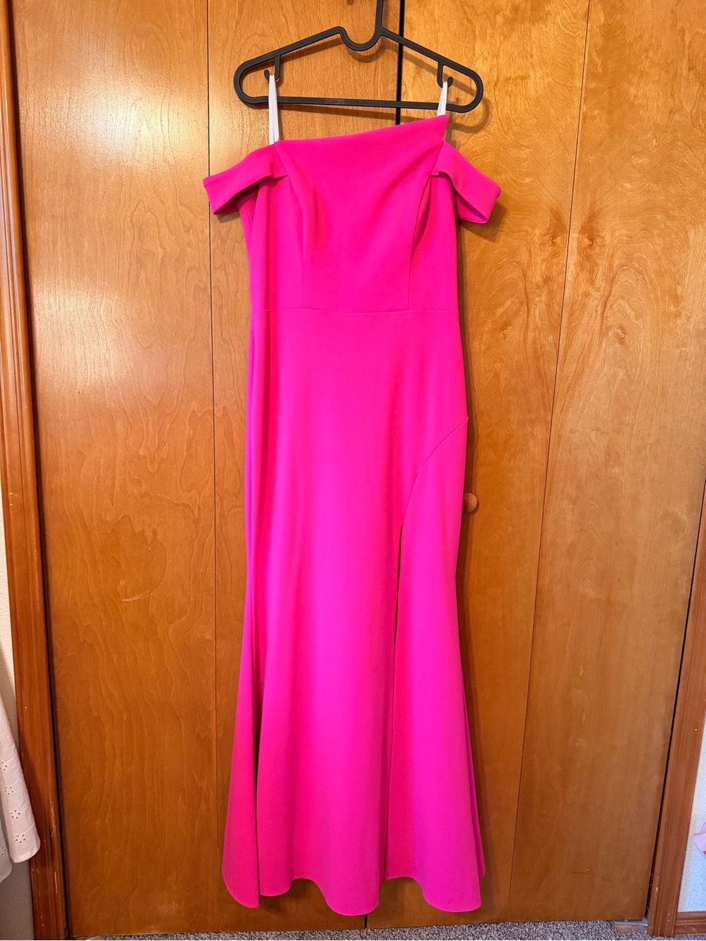 XScape Hot Pink Formal Dress